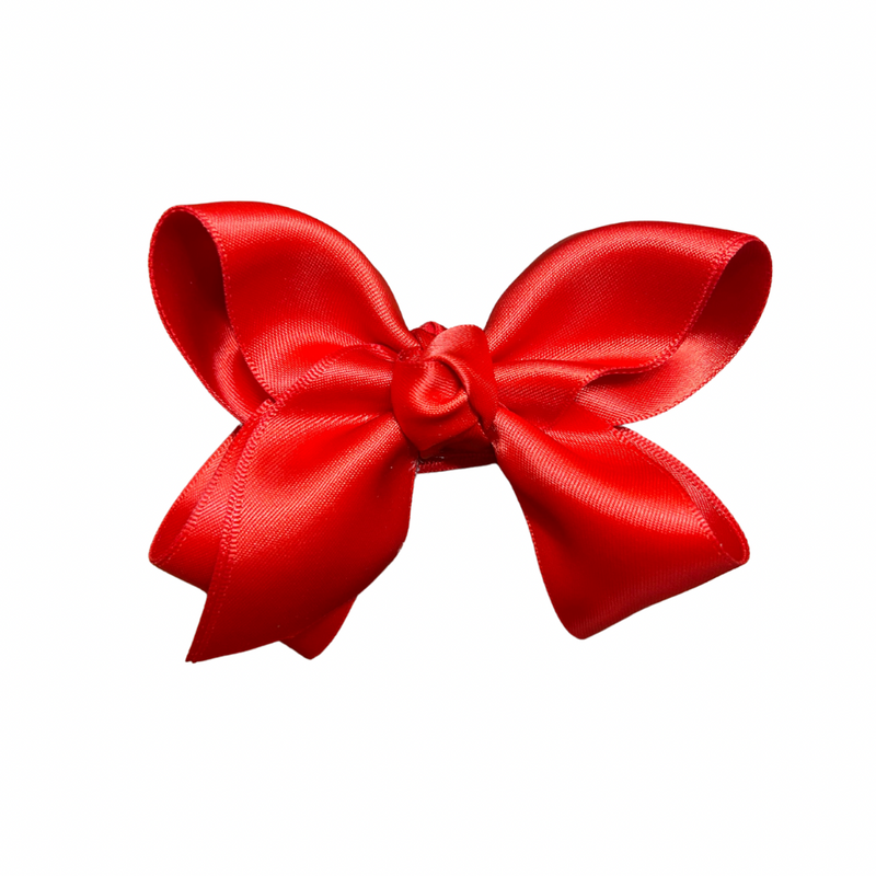 Lena Bow Clip | Satin