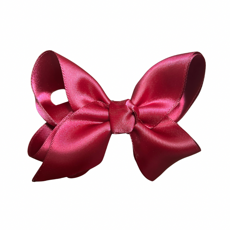 Lena Bow Clip | Satin