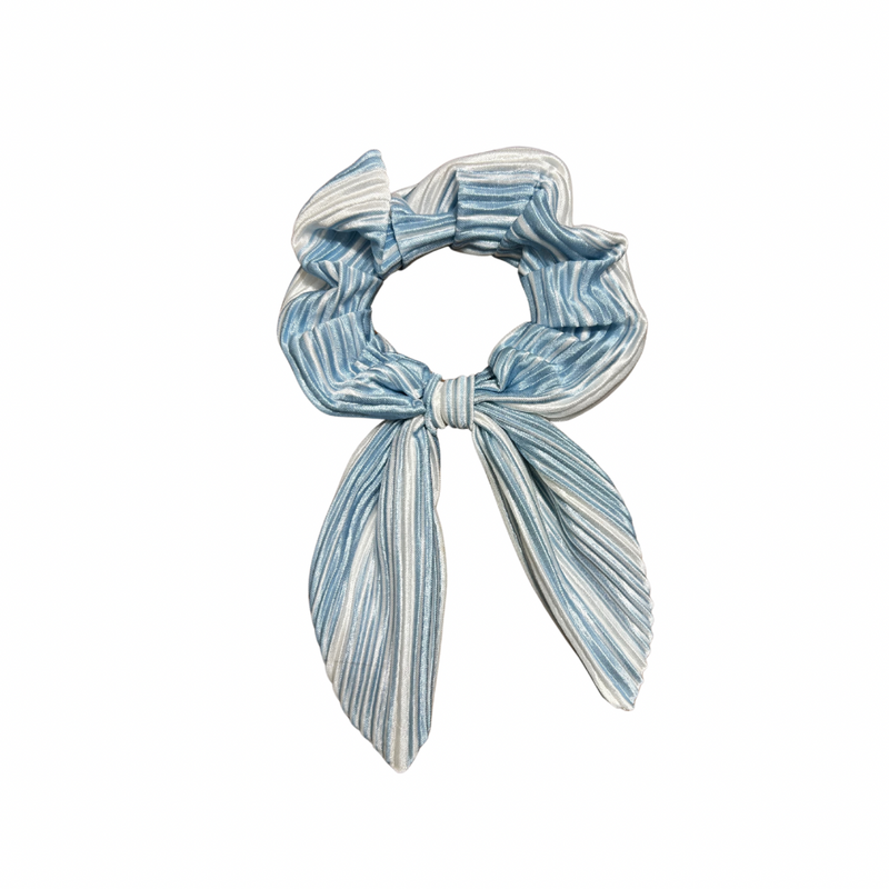 Bow Scrunchie | Sky