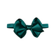 Lilly Bow | Hunter Green Satin