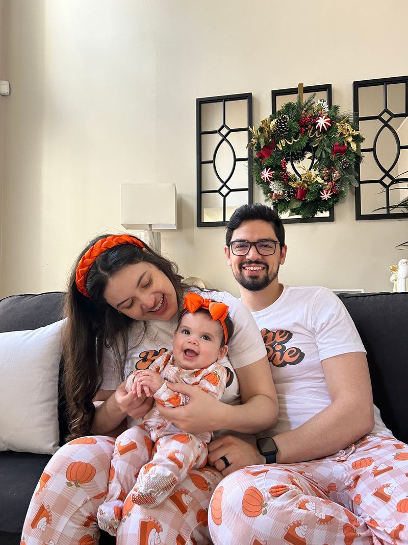 Mommy & Lena | Orange Satin