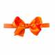Lena Bow | Orange Satin