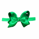 Lena Bow | Green Satin