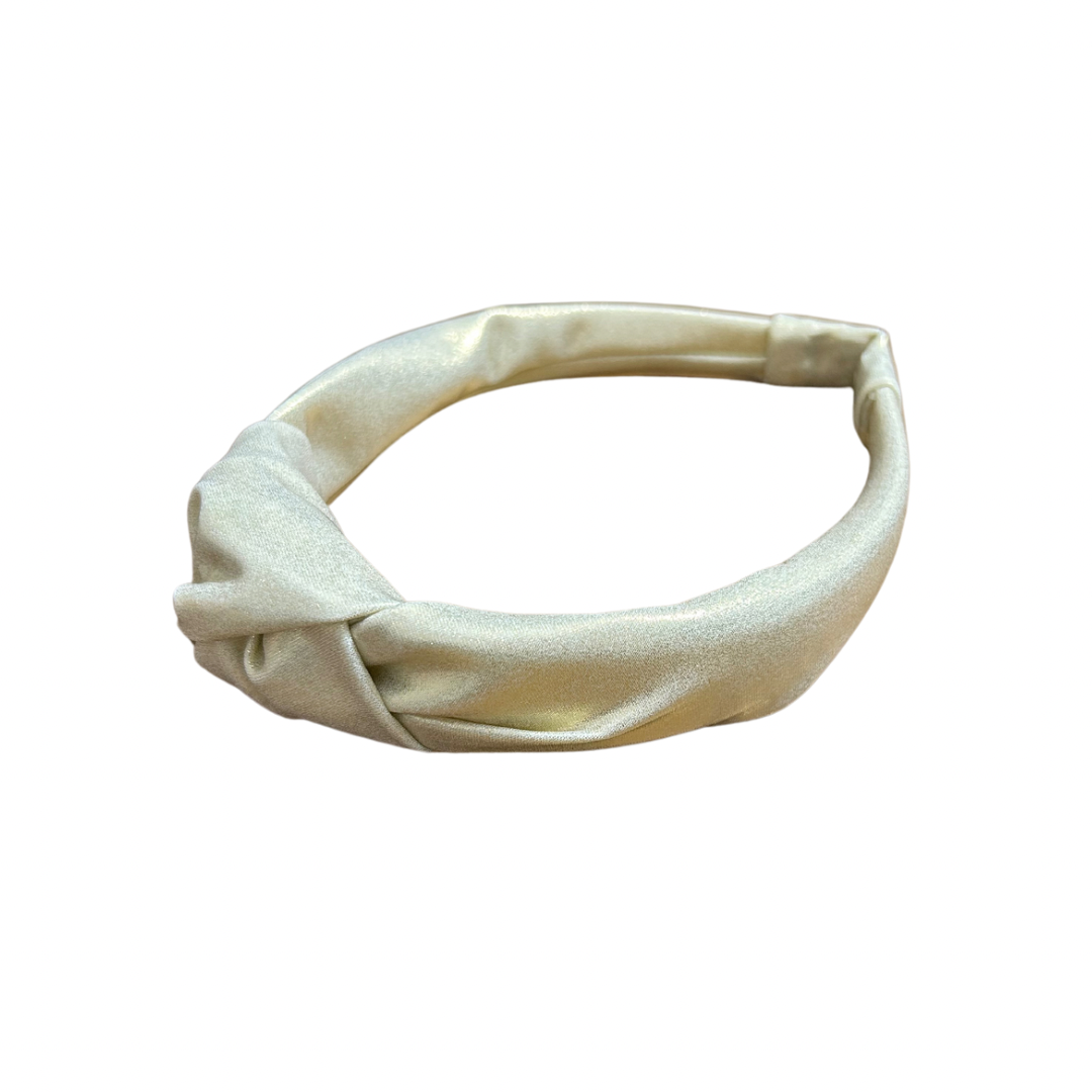 Knotted Headband | Light Gold