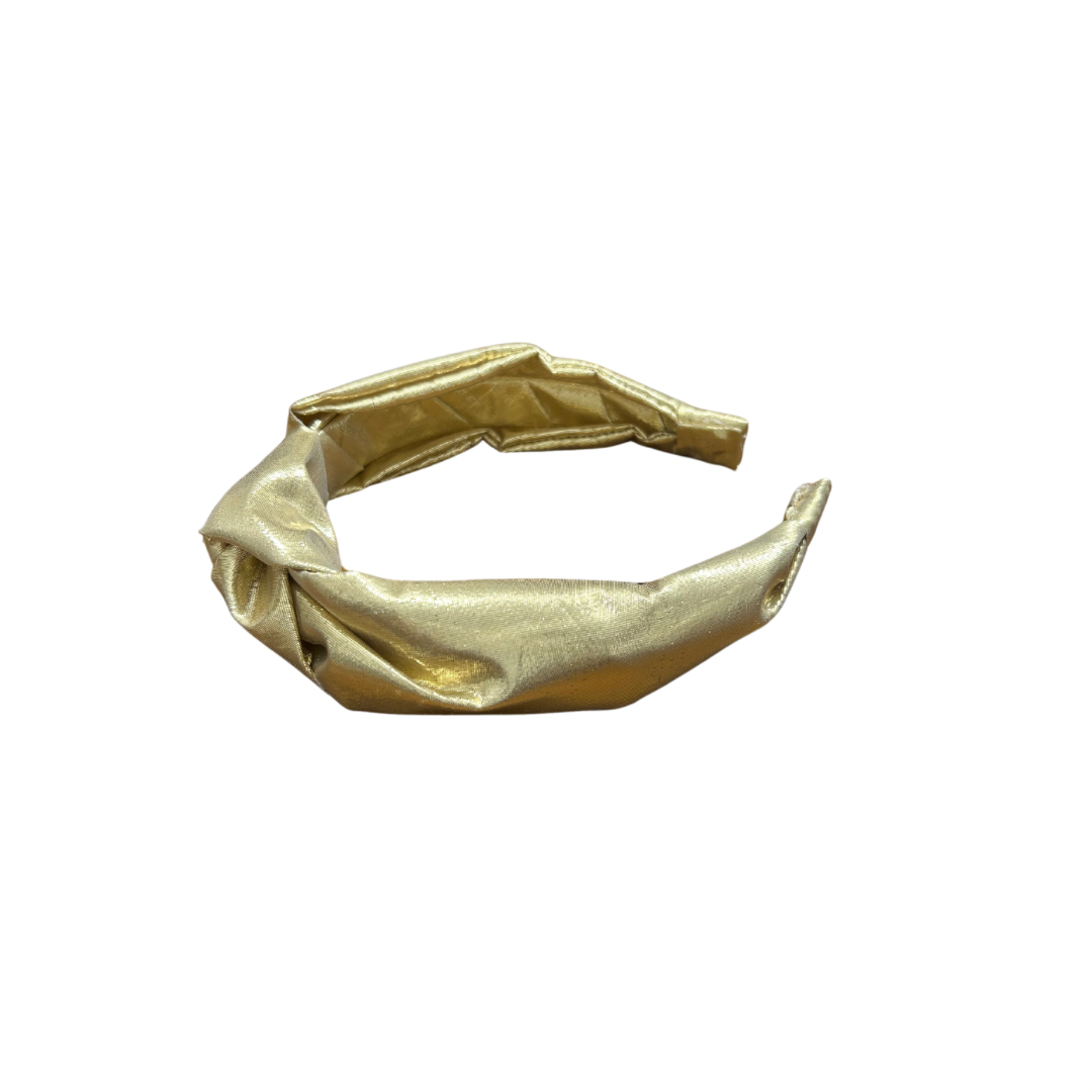 Knotted Headband | Gold